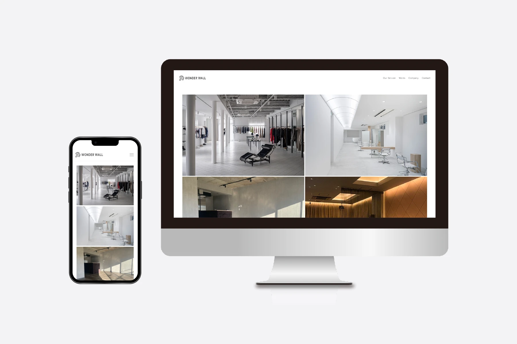 wonder wall 株式会社様 ホームページ制作 - 【Long Town】仙台でホームページ制作・印刷物デザイン【Long  Town】仙台でホームページ制作・印刷物デザイン